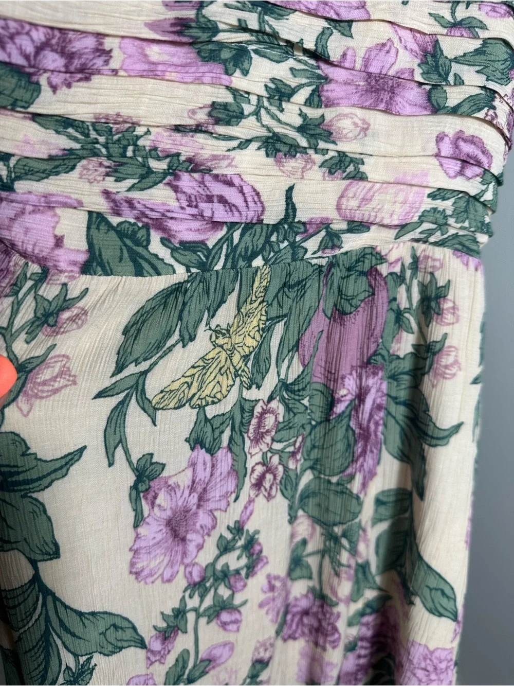 Abercrombie Emerson open back maxi dress Size Small
